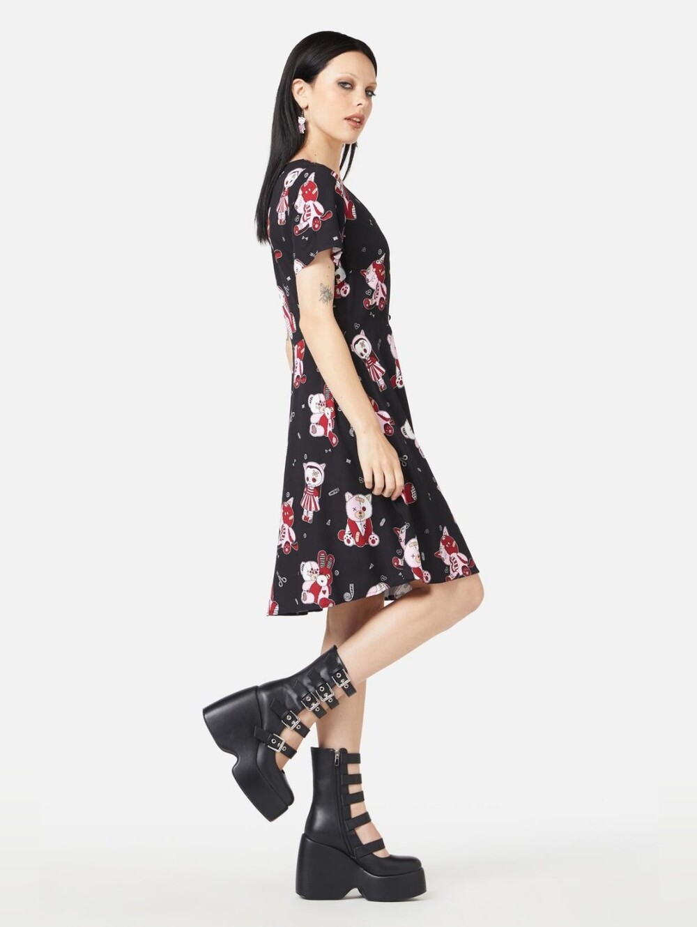 NWT Black Friday Sew Much Fun Dress Size AU 14 *READ DESCRIPTION* - Picture 4 of 14